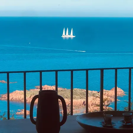 Belle Vue Exceptionnelle Piscine Privee 3 Mn Plages Et Calanques Antheor-Cap-Roux